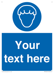 Custom Hair protection must be worn